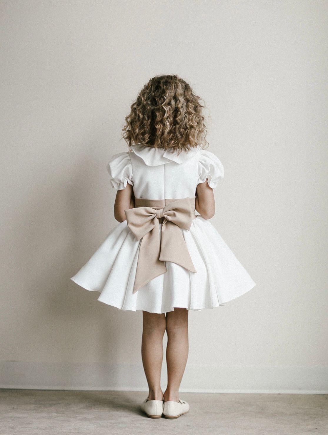 Atelier Des Reves Frilled Collar Short Sleeve Dress