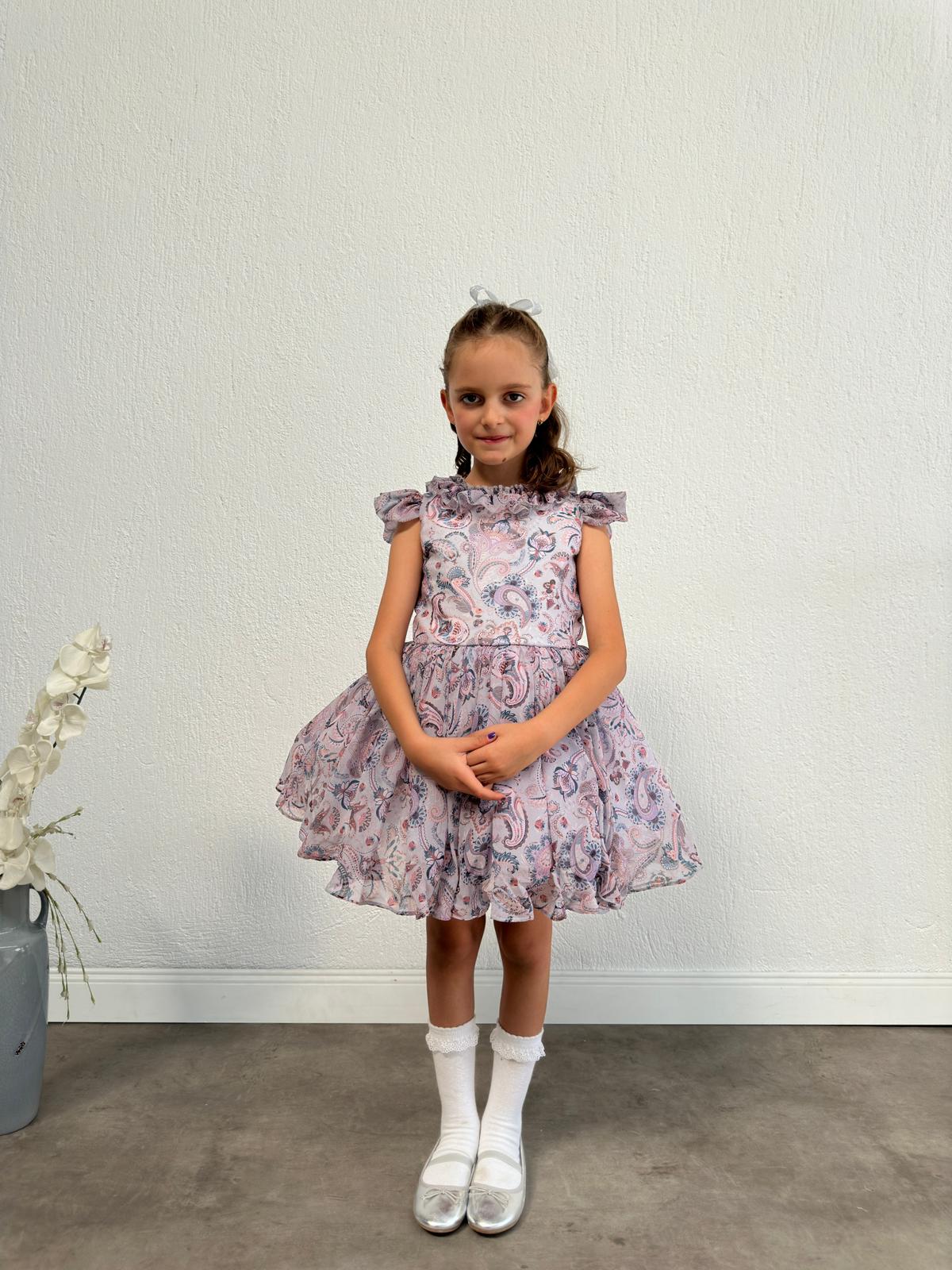 Atelier Des Reves Floral Chiffon Dress