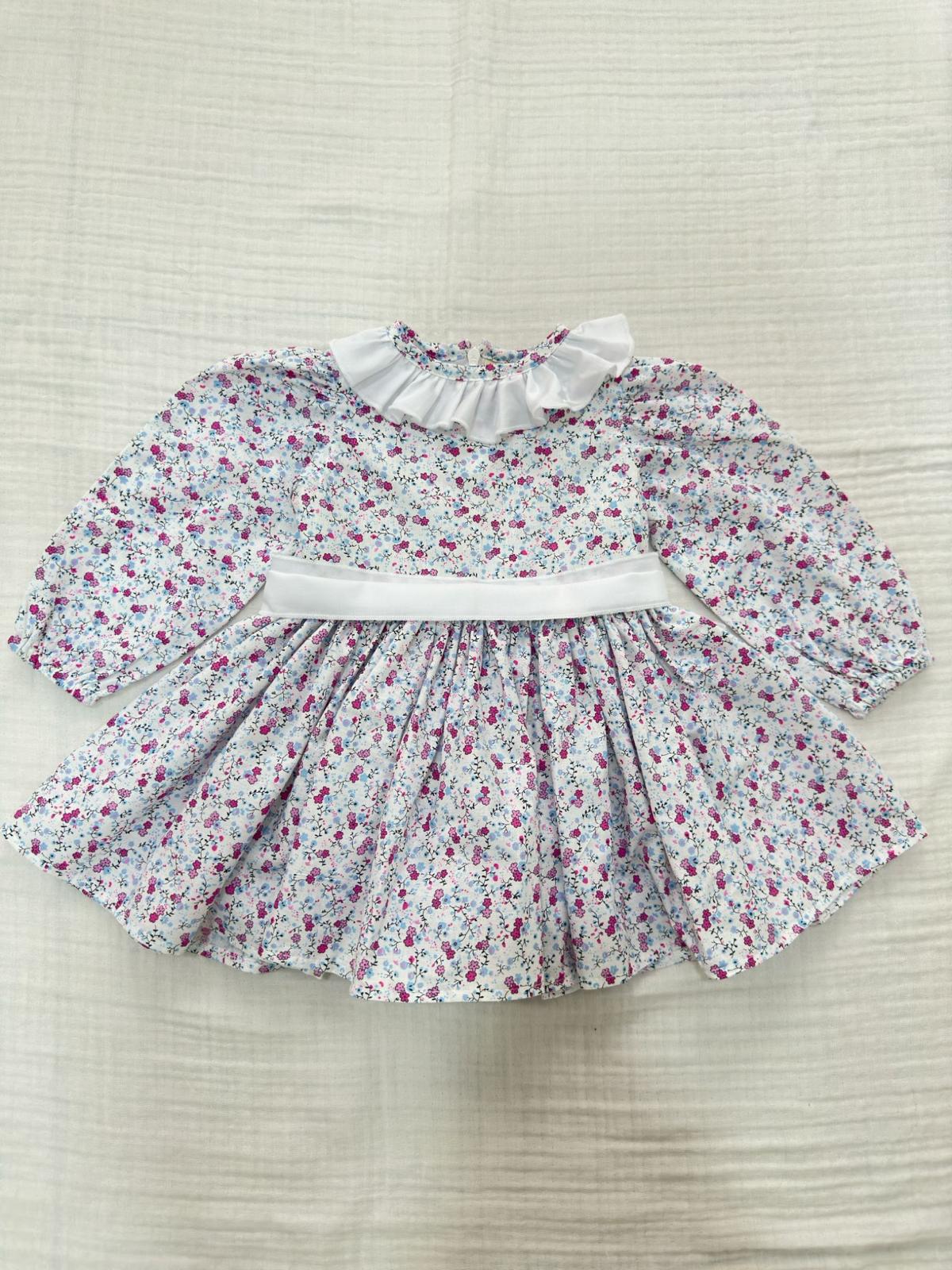 Atelier Des Reves Ruffle Collar Belted Dress