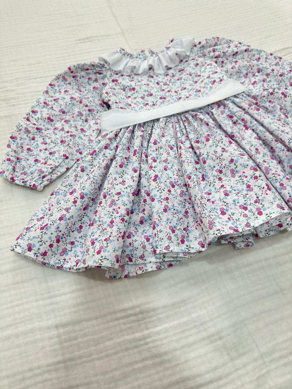 Atelier Des Reves Ruffle Collar Belted Dress