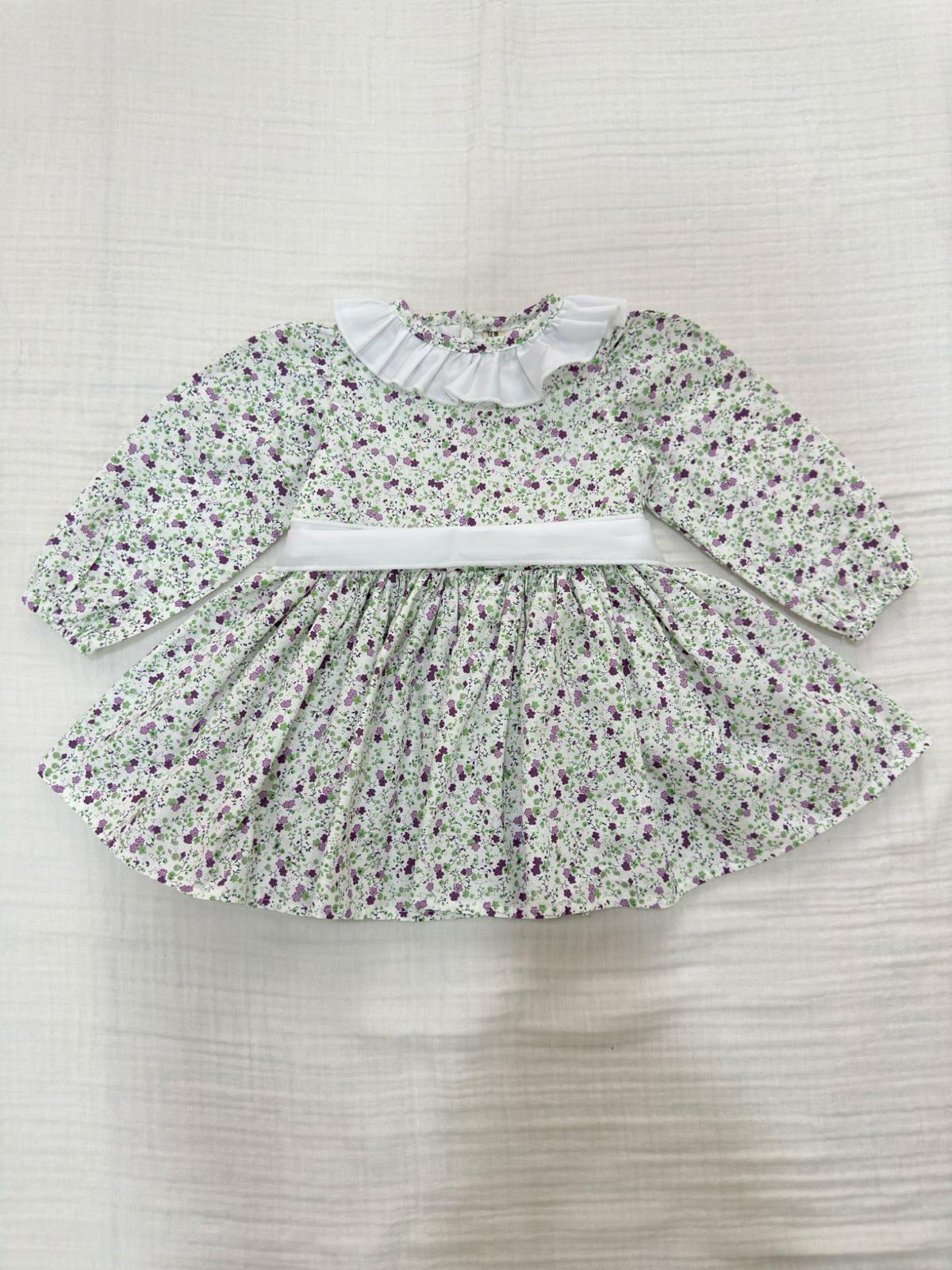 Atelier Des Reves Ruffle Collar Belted Dress