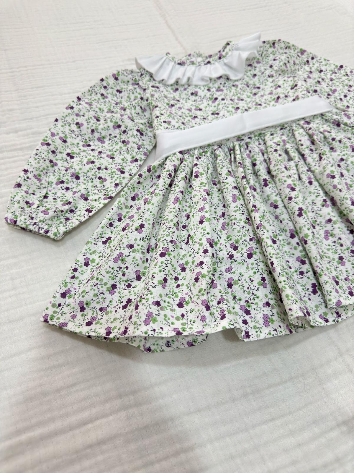 Atelier Des Reves Ruffle Collar Belted Dress