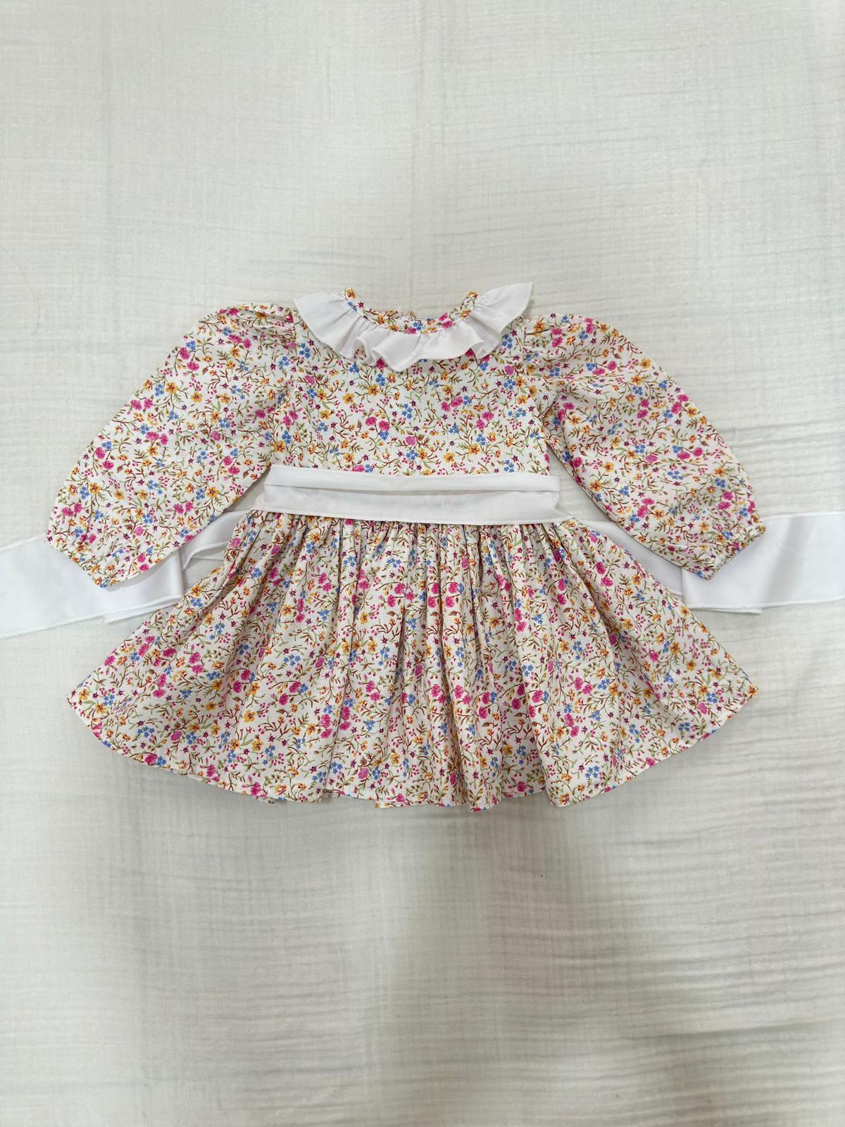 Atelier Des Reves Ruffle Collar Belted Dress
