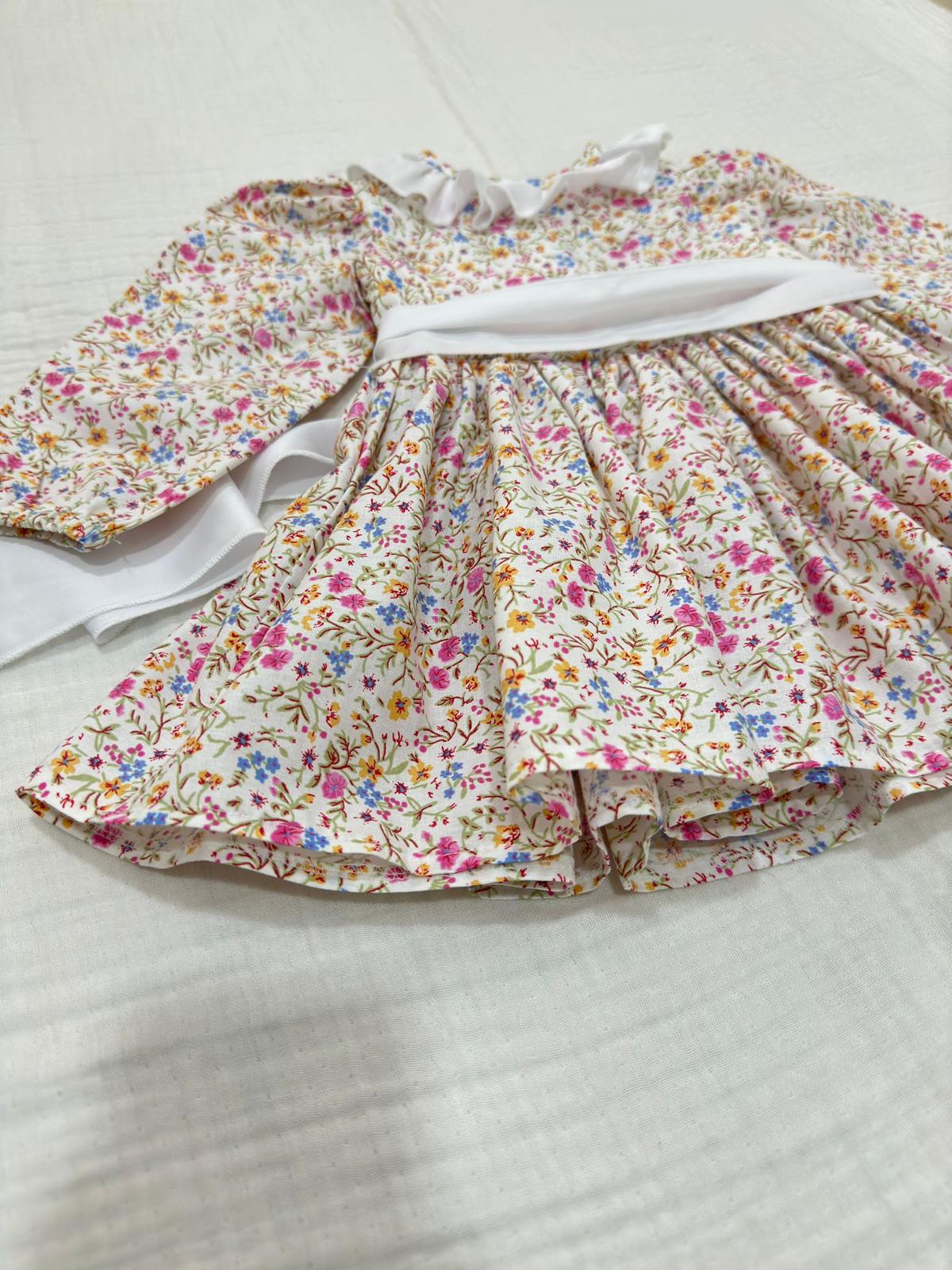Atelier Des Reves Ruffle Collar Belted Dress