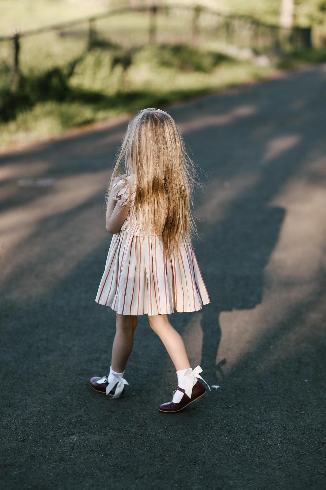 Atelier Des Reves Linen Dress With Bib