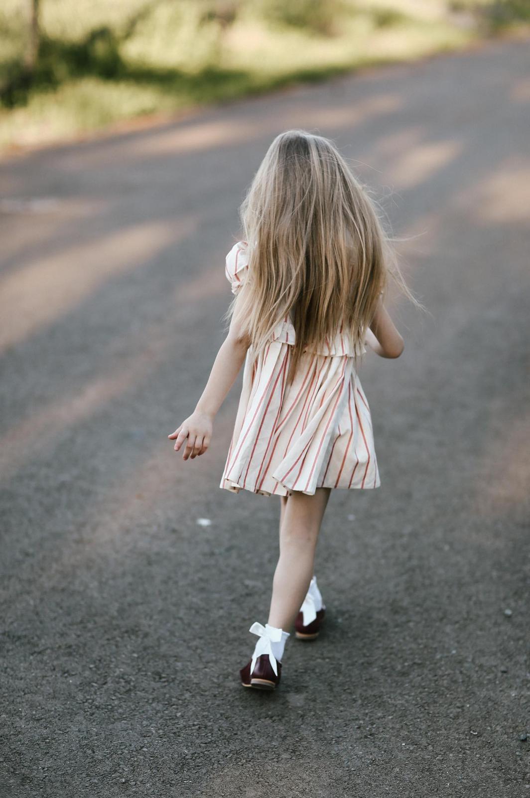 Atelier Des Reves Linen Dress With Bib
